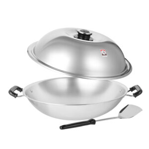 42cm 5-Ply Chinese Wok With Turner