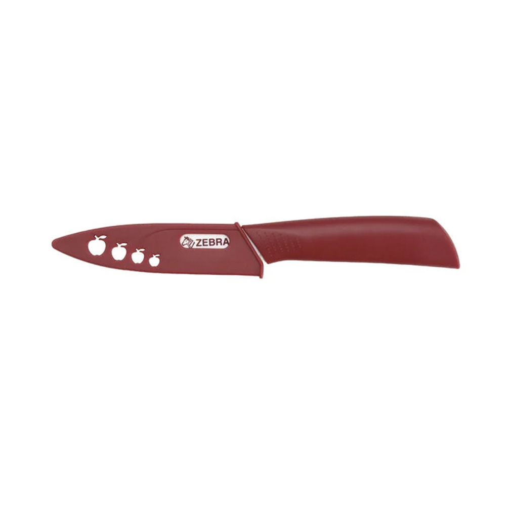 4" Together Ceramic Fruit Knife with Sheath - Image 2