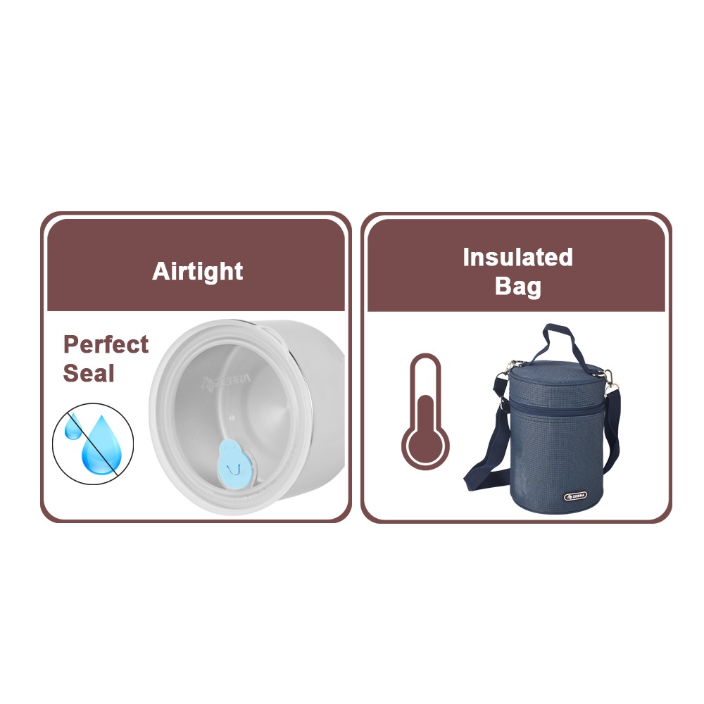 3Pcs 12cm Harmony Food Storage Set W/Bag - Image 6