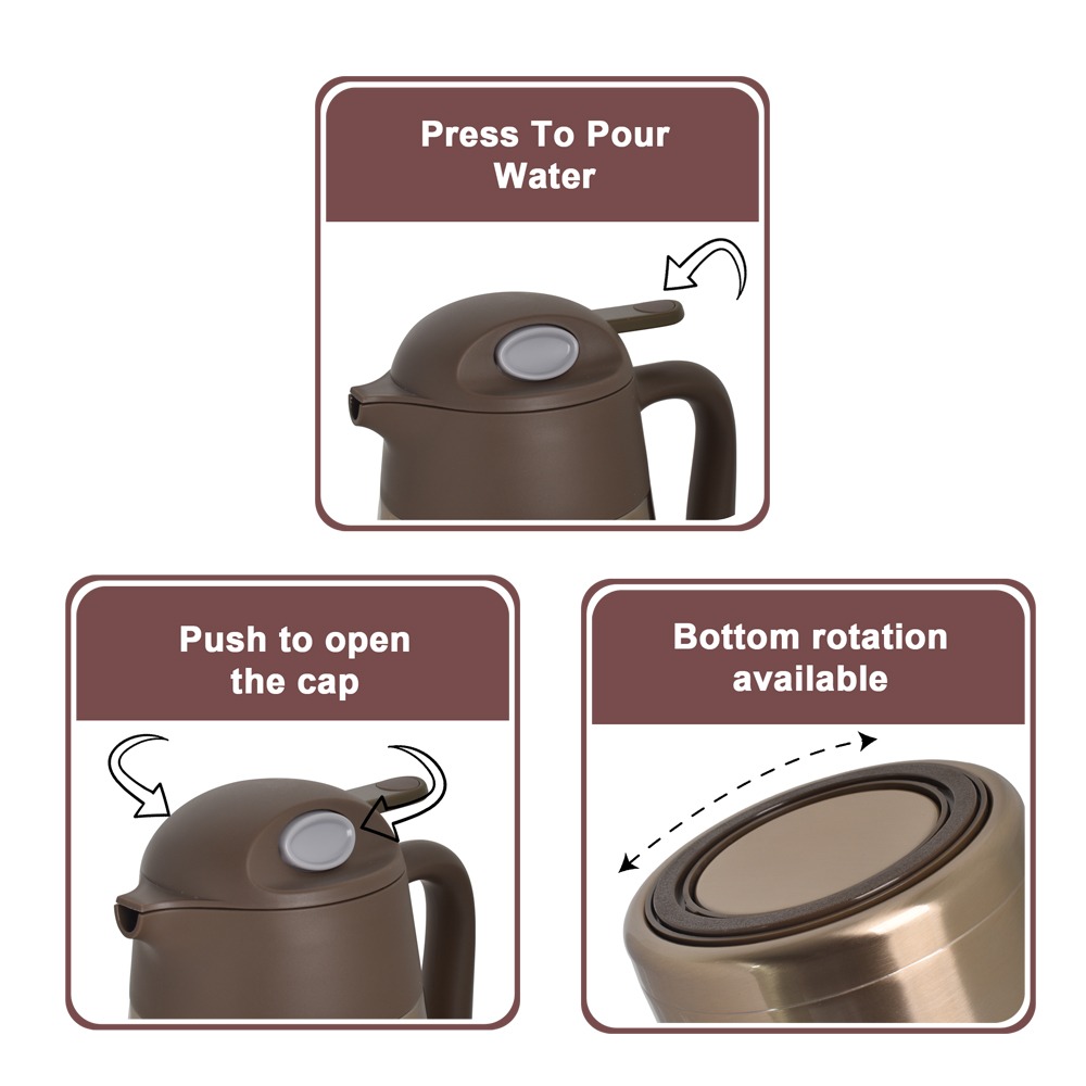 1.5L Smart V Vacuum Jug W/Filter - Silver - Image 4